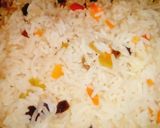 Foto del paso 2 de la receta: Arroz parboil, con pickles, aceitunas negras y palmitos!!! 👏👏👌