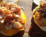 Foto del paso 7 de la receta: Hamburguesas caseras con cheddar, panceta y cebolla caramelizada