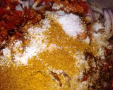 A picture of step 3 of White rice with pepper sauce.