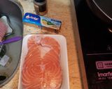 奶油鮭魚的食譜步驟1照片