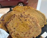 A picture of step 7 of Carrot and Oat Flat Bread.
