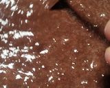 Gambar langkah 1 resipi 4 Ingredient Brownies.