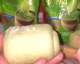 Foto langkah ke 7 dari resep Roti Tawar Discard Sourdough Matcha (Eggless).