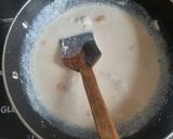 A picture of step 2 of PANEER KALAKAND.