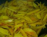 A picture of step 4 of Potato(Aalu) ka bhujiya.