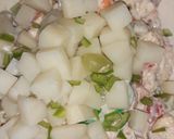 A picture of step 3 of Fruit Cream Bean Salad.