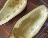 Foto del paso 1 de la receta: Berenjena rellena de soja texturizada