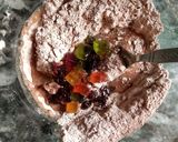 A picture of step 4 of Chocolate fruit cake.