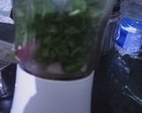 A picture of step 2 of Pudine ki chutney.