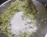 A picture of step 3 of Veg Manchurian.