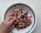 豬肉烤日式年糕的食譜步驟2照片