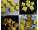 A picture of step 9 of Upklas (Upma ka Dhoklas).