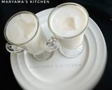A picture of step 4 of Coconut nd tigernut milkshake.