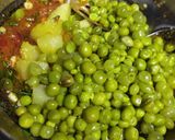 A picture of step 7 of Green peas potato sabji.