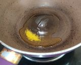 A picture of step 5 of Mooli Gajar Shalgam Kadhi.