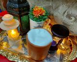 A picture of step 2 of Thandi Thandi Balai wali Lassi.
