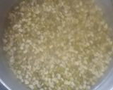 A picture of step 3 of Sarso ka saag makka ki roti.