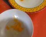 Foto del paso 1 de la receta Desayuno con tortilla francesa y pechuga de pavo