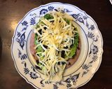 A picture of step 6 of California Farm Chicken Tortilla with Lizano Style Salsa.