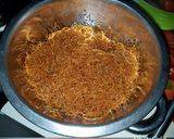 A picture of step 4 of Brown spaghetti with veg 2.