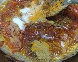 A picture of step 4 of Soya chaap.
