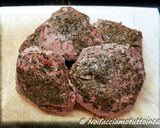 Foto del passaggio 3 della ricetta Filetto di Manzo Sous-Vide con Mazze di Tamburo e Castagne