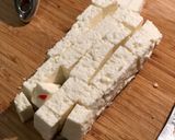 A picture of step 2 of Saag paneer.