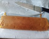 Foto langkah ke 4 dari resep Bolu Gulung Keju.