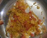 A picture of step 5 of Jain Khasta bhel.