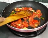 A picture of step 6 of Palak Paneer.