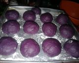 Foto langkah ke 5 dari resep Donat Ubi Ungu.