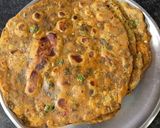 A picture of step 2 of Barley Masala Paratha With Amaranth.
