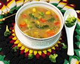 A picture of step 6 of Healthy Broccoli Mix Veg Soup.
