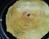 A picture of step 8 of Adai or lentil rice dosa.