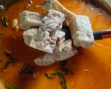 Foto langkah ke 3 dari resep Gulai Tahu Cumi.