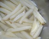 A picture of step 1 of Chilli Potato.