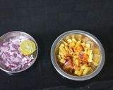 अंकुरित छोलिया(हरे चने) और आलू की सूखी सब्जी रेसिपी चरण 5 फोटो