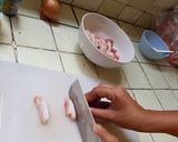 รูปขั้นตอนการทำที่ 1 ของ หมูสามชั้นผัดพริกแกงพะแนง