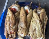 Foto del paso 3 de la receta: San jacobo vegetariano de berenjena, tomate seco y mozzarella