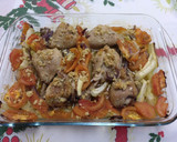 Foto del paso 4 de la receta: Muslitos con verduras al horno