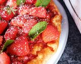 Une image de l'étape 4 de Tarte fine aux fraises.