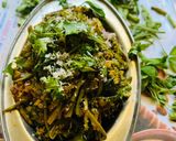 A picture of step 4 of Mogari and Methi Sabji.