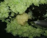 A picture of step 2 of Louki halwa.