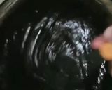 A picture of step 3 of Chocolate heaven tea cake.