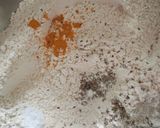 A picture of step 1 of Dal dhokli.