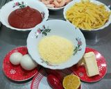 Foto del paso 1 de la receta: Penne Rigate en Salsa de Camarones a la Diabla