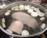 Hình bước làm 1 của món Bánh canh cuaBánh canh bột cắt