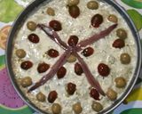 Foto del paso 3 de la receta: Pastel de patata fresco con mahonesa de trufa