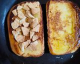 Foto langkah ke 5 dari resep Roti Bakar Biskuit Gurih Tanpa Keju.