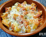 Foto del paso 4 de la receta: Patatas con bacon y mozzarella